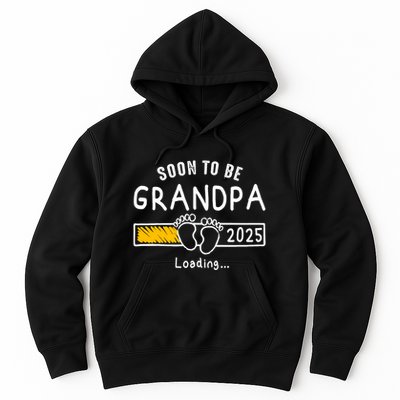 Soon To Be Grandpa 2025 Loading Promoted To Grandpa 2025 Hoodie