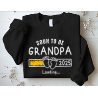 Soon To Be Grandpa 2025 Loading Promoted To Grandpa 2025 Sweatshirt