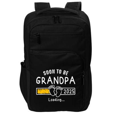 Soon To Be Grandpa 2025 Loading Promoted To Grandpa 2025 Impact Tech Backpack