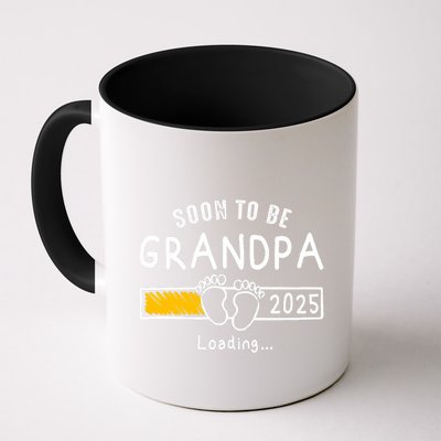 Soon To Be Grandpa 2025 Loading Promoted To Grandpa 2025 Mug