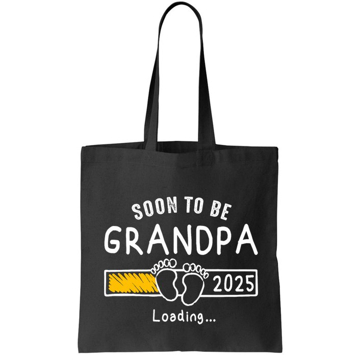 Soon To Be Grandpa 2025 Loading Promoted To Grandpa 2025 Bag