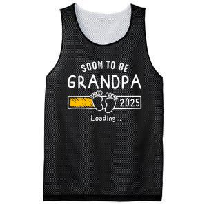 Soon To Be Grandpa 2025 Loading Promoted To Grandpa 2025 Mesh Reversible Basketball Jersey Tank