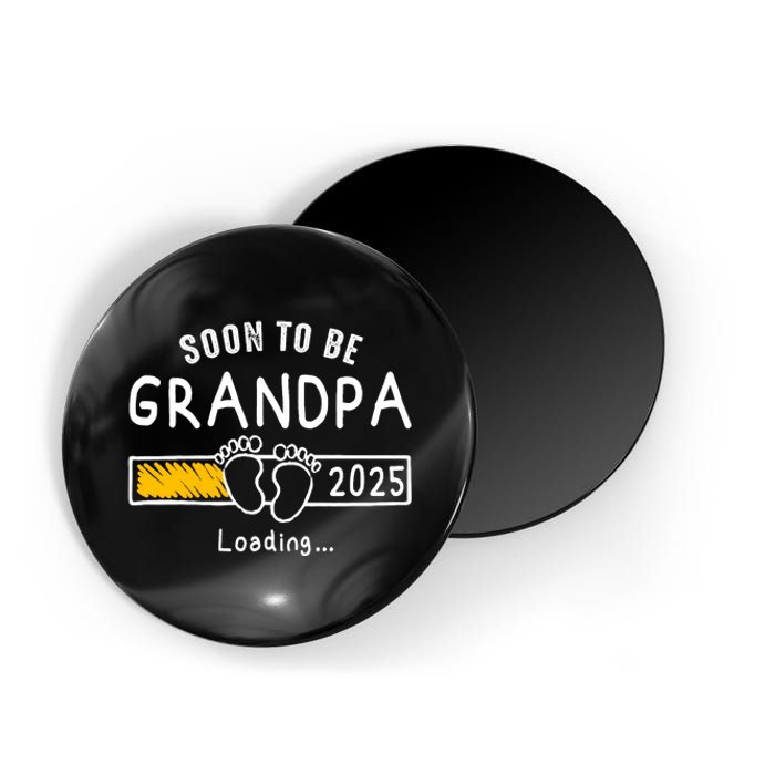 Soon To Be Grandpa 2025 Loading Promoted To Grandpa 2025 Magnet