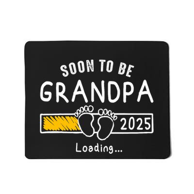 Soon To Be Grandpa 2025 Loading Promoted To Grandpa 2025 Mousepad
