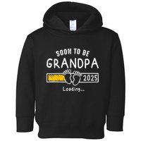 Soon To Be Grandpa 2025 Loading Promoted To Grandpa 2025 Toddler Hoodie