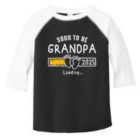 Soon To Be Grandpa 2025 Loading Promoted To Grandpa 2025 Toddler Fine Jersey T-Shirt