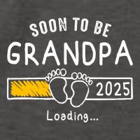 Soon To Be Grandpa 2025 Loading Promoted To Grandpa 2025 Vector Backpack