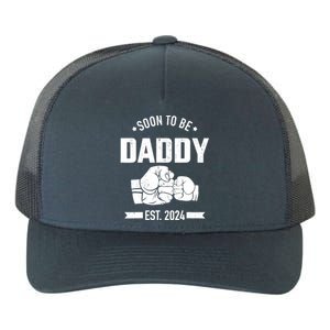 Soon To Be Daddy Est. 2024 For Dad Pregnancy Announcement Yupoong Adult 5-Panel Trucker Hat