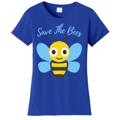 Save The Bees Cute Bee Illustration Gift Adults Cool Gift Women's T-Shirt