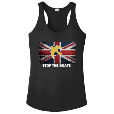 Stop The Boats Ladies PosiCharge Competitor Racerback Tank