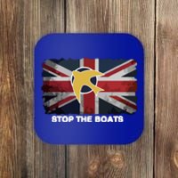 Stop The Boats Coaster