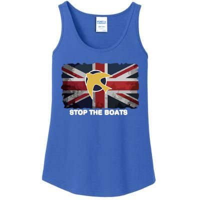 Stop The Boats Ladies Essential Tank