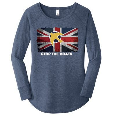 Stop The Boats Women's Perfect Tri Tunic Long Sleeve Shirt