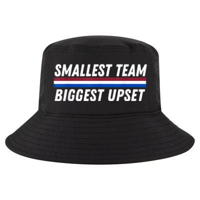 Smallest Team Biggest Upset Cool Comfort Performance Bucket Hat