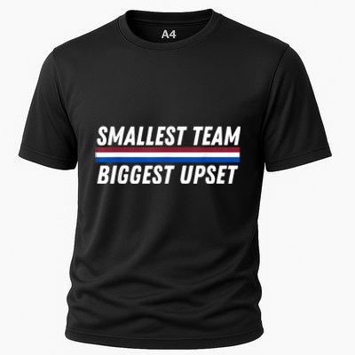 Smallest Team Biggest Upset Cooling Performance Crew T-Shirt