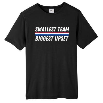 Smallest Team Biggest Upset Tall Fusion ChromaSoft Performance T-Shirt