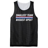 Smallest Team Biggest Upset Mesh Reversible Basketball Jersey Tank