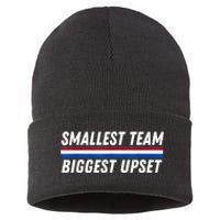 Smallest Team Biggest Upset Sustainable Knit Beanie