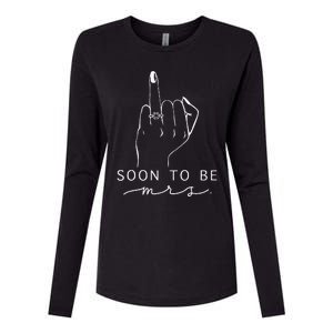 Soon To Be Mrs. Bachelorette Party Womens Cotton Relaxed Long Sleeve T-Shirt