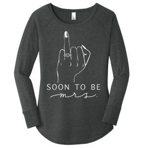 Soon To Be Mrs. Bachelorette Party Women's Perfect Tri Tunic Long Sleeve Shirt