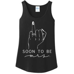 Soon To Be Mrs. Bachelorette Party Ladies Essential Tank