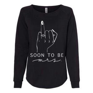 Soon To Be Mrs. Bachelorette Party Womens California Wash Sweatshirt