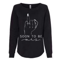 Soon To Be Mrs. Bachelorette Party Womens California Wash Sweatshirt