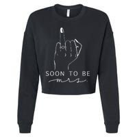 Soon To Be Mrs. Bachelorette Party Cropped Pullover Crew