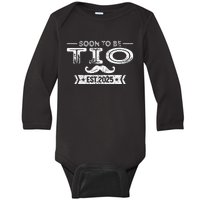 Soon To Be Tio Est 2025 Pregnancy Announcement Uncle Baby Long Sleeve Bodysuit