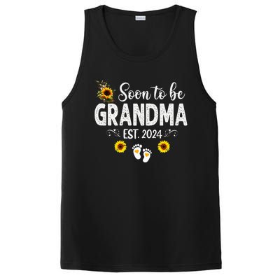 Soon to be Grandma 2024 Mother's Day For New Grandma PosiCharge Competitor Tank