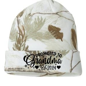 Soon To Be Grandma 2024 Gift Promoted To Grandma Est 2024 Kati Licensed 12" Camo Beanie