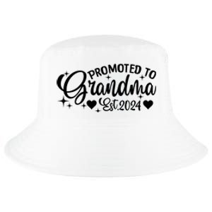 Soon To Be Grandma 2024 Gift Promoted To Grandma Est 2024 Cool Comfort Performance Bucket Hat