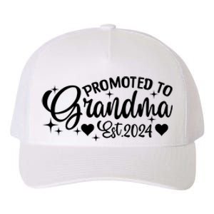 Soon To Be Grandma 2024 Gift Promoted To Grandma Est 2024 Yupoong Adult 5-Panel Trucker Hat