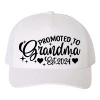 Soon To Be Grandma 2024 Gift Promoted To Grandma Est 2024 Yupoong Adult 5-Panel Trucker Hat