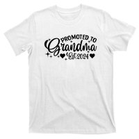 Soon To Be Grandma 2024 Gift Promoted To Grandma Est 2024 T-Shirt