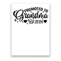 Soon To Be Grandma 2024 Gift Promoted To Grandma Est 2024 Poster