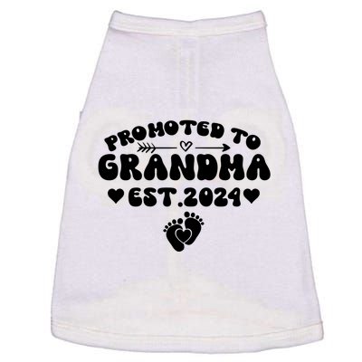 Soon To Be Grandma 2024 Gift Promoted To Grandma Est 2024 Doggie Tank