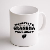 Soon To Be Grandma 2024 Gift Promoted To Grandma Est 2024 Coffee Mug