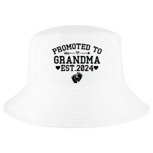 Soon To Be Grandma 2024 Gift Promoted To Grandma Est 2024 Cool Comfort Performance Bucket Hat