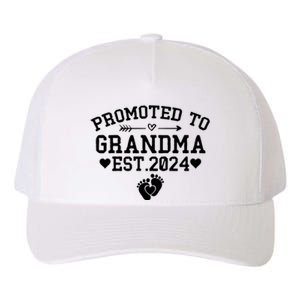 Soon To Be Grandma 2024 Gift Promoted To Grandma Est 2024 Yupoong Adult 5-Panel Trucker Hat