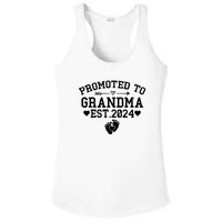 Soon To Be Grandma 2024 Gift Promoted To Grandma Est 2024 Ladies PosiCharge Competitor Racerback Tank