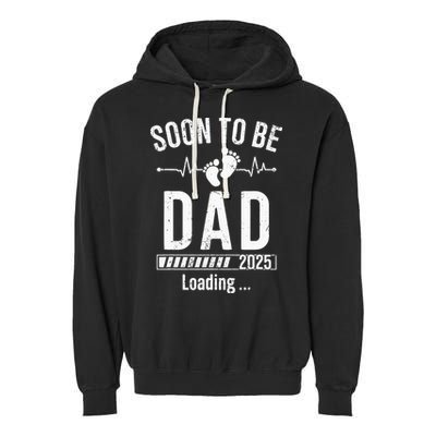 Soon To Be Dad Est 2025 New Dad To Be 2025 Garment-Dyed Fleece Hoodie