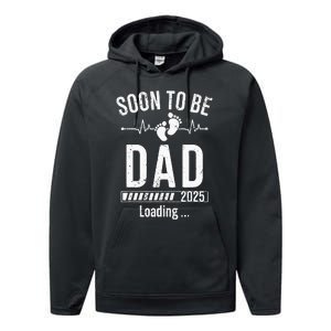 Soon To Be Dad Est 2025 New Dad To Be 2025 Performance Fleece Hoodie