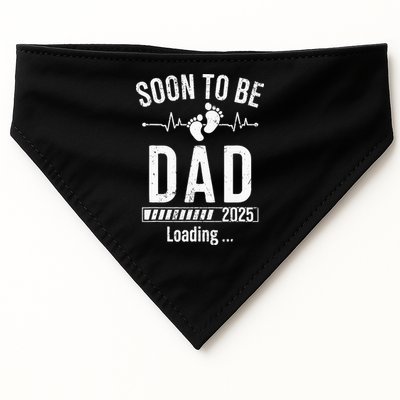 Soon To Be Dad Est 2025 New Dad To Be 2025 USA-Made Doggie Bandana