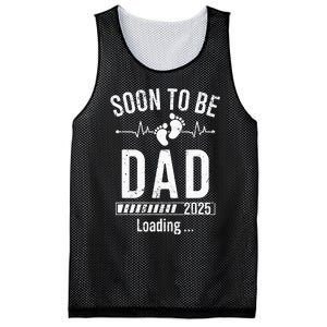 Soon To Be Dad Est 2025 New Dad To Be 2025 Mesh Reversible Basketball Jersey Tank