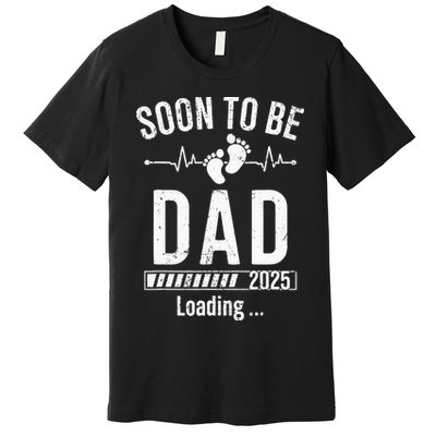 Soon To Be Dad Est 2025 New Dad To Be 2025 Premium T-Shirt