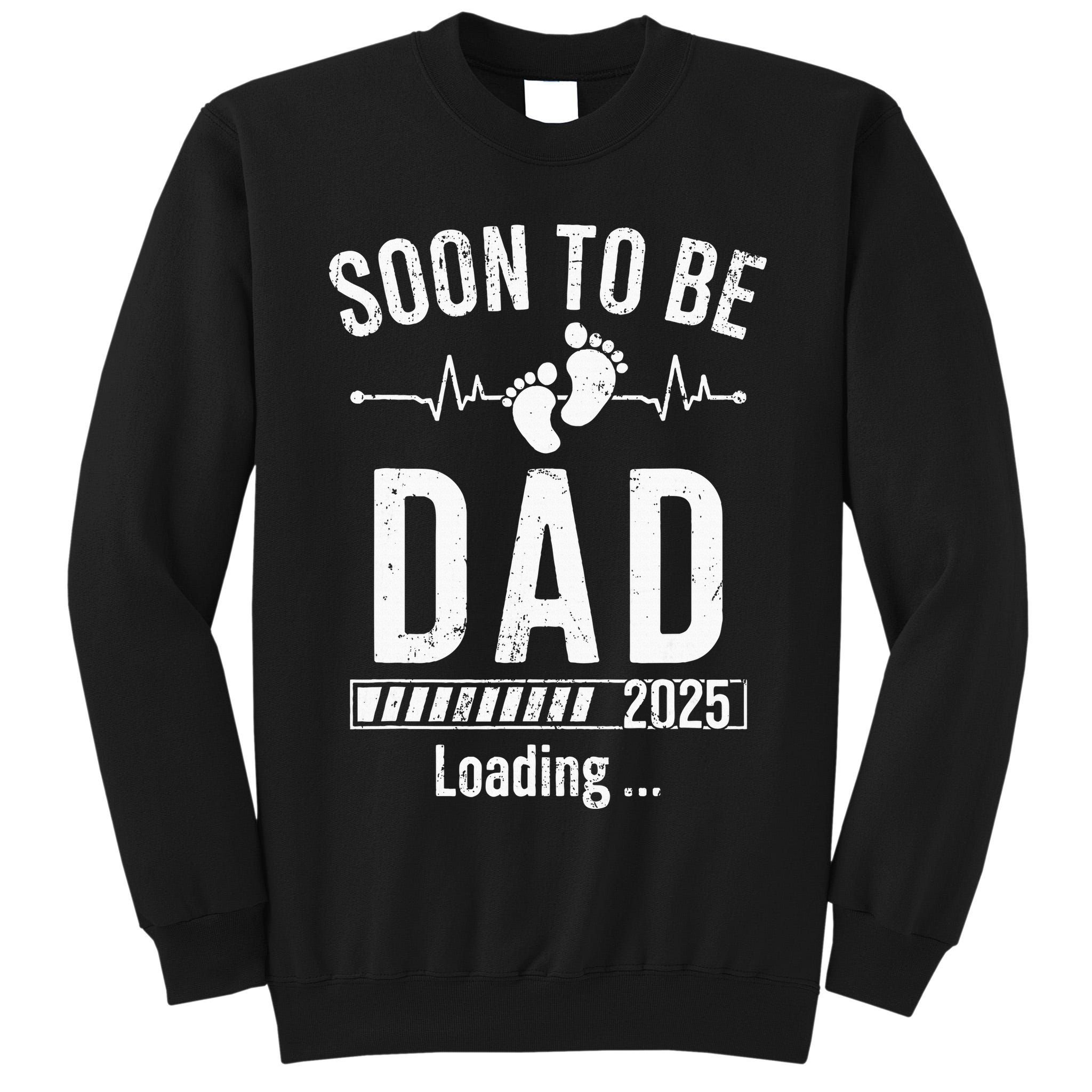 Soon To Be Dad Est 2025 New Dad To Be 2025 Tall Sweatshirt