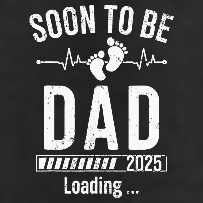 Soon To Be Dad Est 2025 New Dad To Be 2025 25L Jumbo Tote