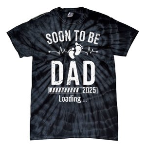 Soon To Be Dad Est 2025 New Dad To Be 2025 Tie-Dye T-Shirt