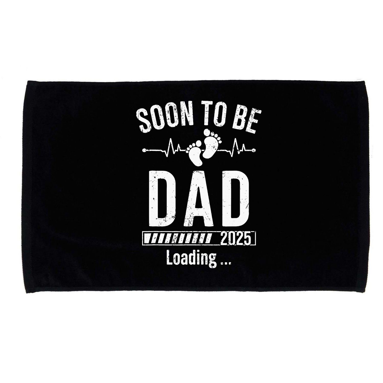 Soon To Be Dad Est 2025 New Dad To Be 2025 Microfiber Hand Towel